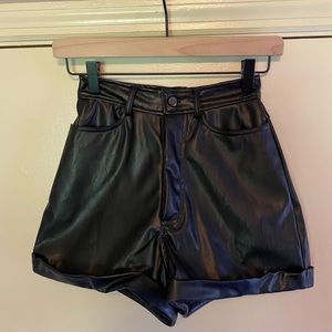 Pretty Lottle Thing Size 0 shorts. High waisted